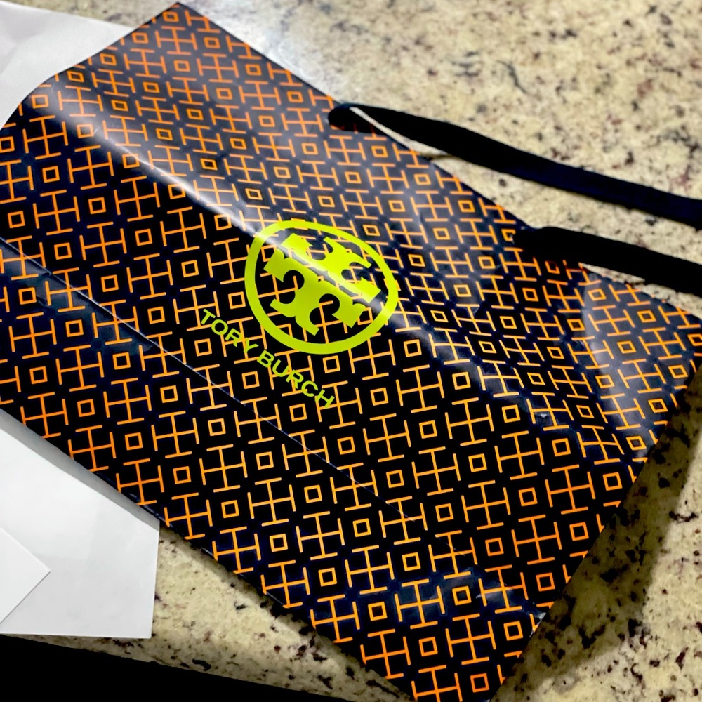 Authentic Tory Burch bag and Thank you card